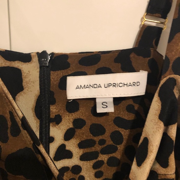 Amanda Uprichard Cheetah Print Dress - Picture 3 of 6